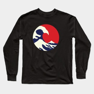 the okay wave Long Sleeve T-Shirt